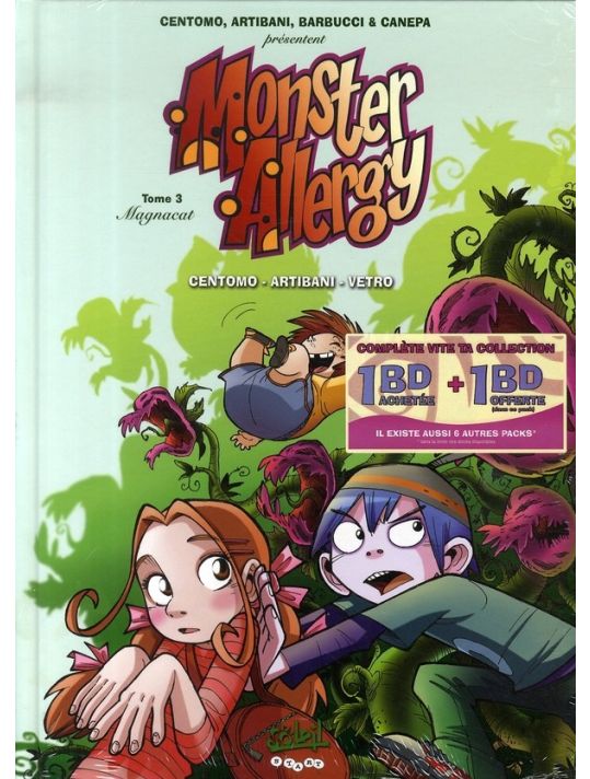 monster allergy - tome 3 et tome 4 main product photo