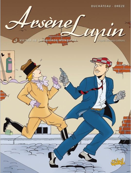 arsène lupin tome 3 - victor de la brigade mondaine main product photo