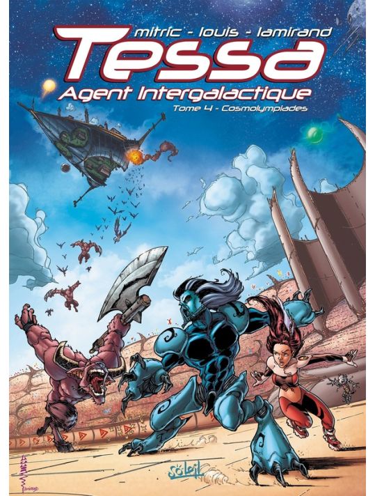tessa, agent intergalactique tome 4 - cosmolympiades main product photo