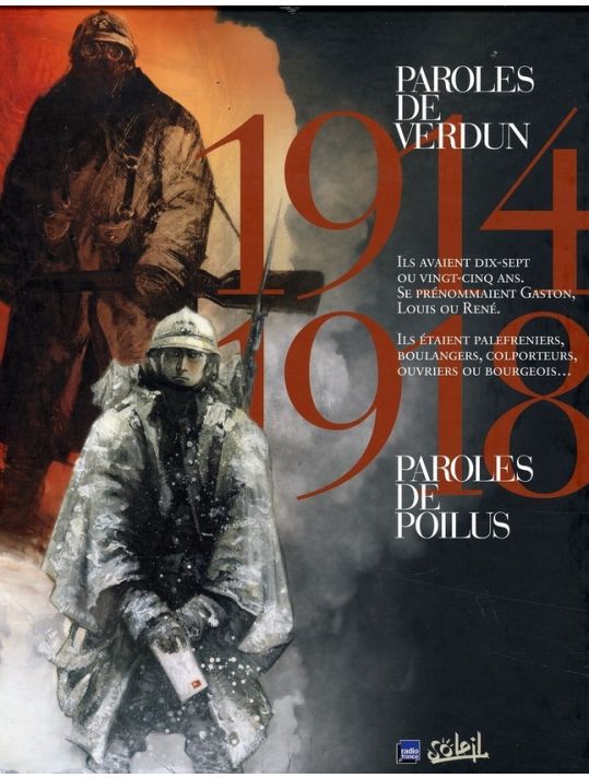 Paroles de poilus + paroles de Verdun - coffret main product photo