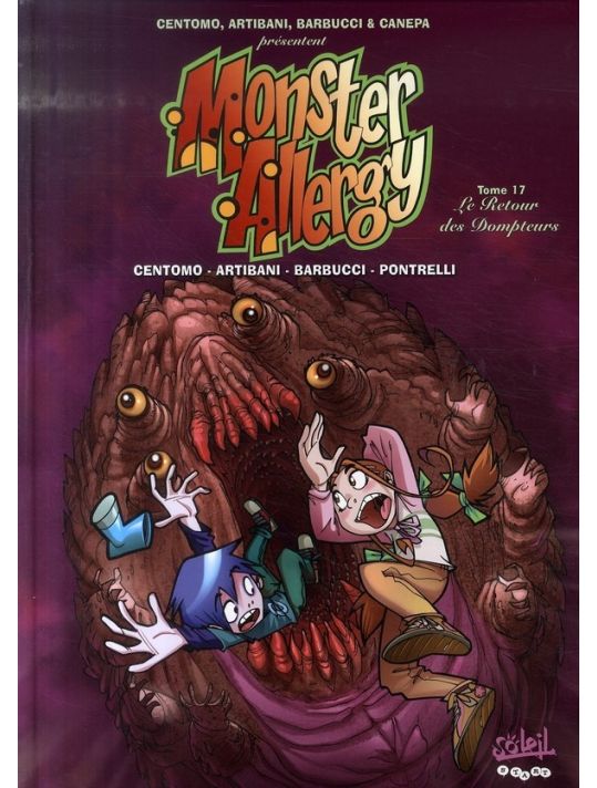 monster allergy tome 17 - le retour des dompteurs main product photo