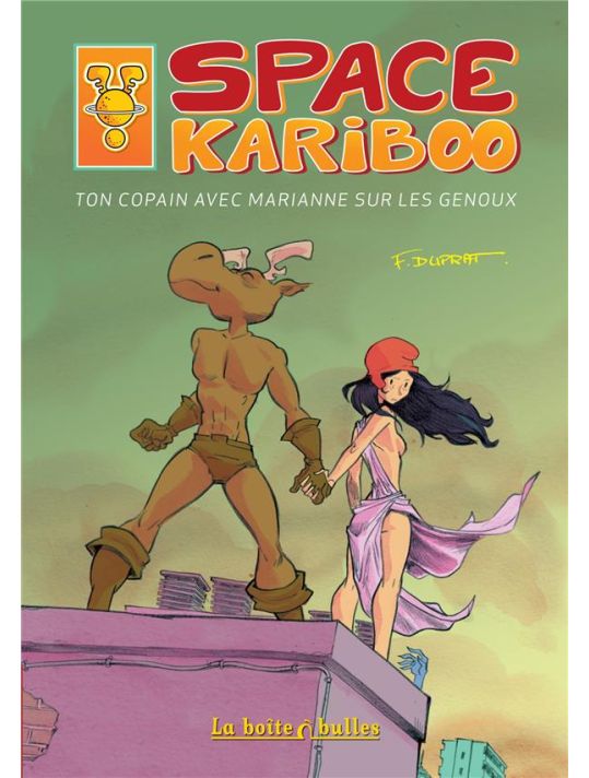 space Kariboo - ton copain avec Marianne sur les genoux main product photo
