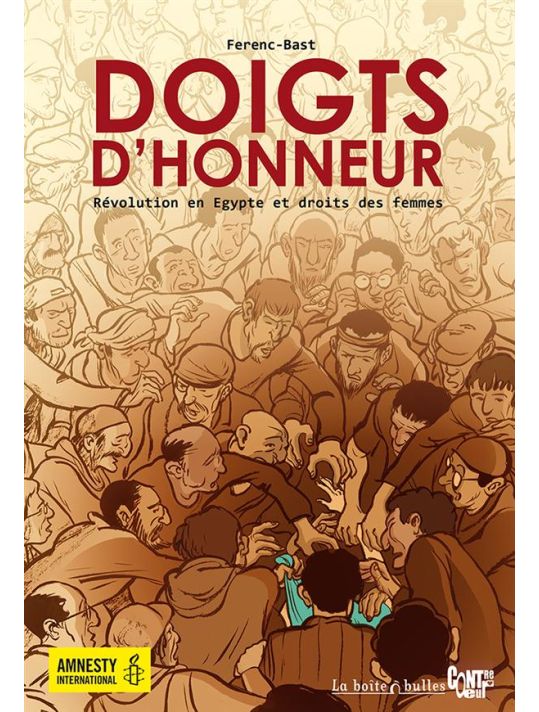 Doigts d'honneur - Révolution en Égypte et droits des femmes main product photo