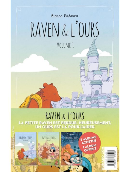 Raven et l'ours - pack tomes 1 à 3 main product photo