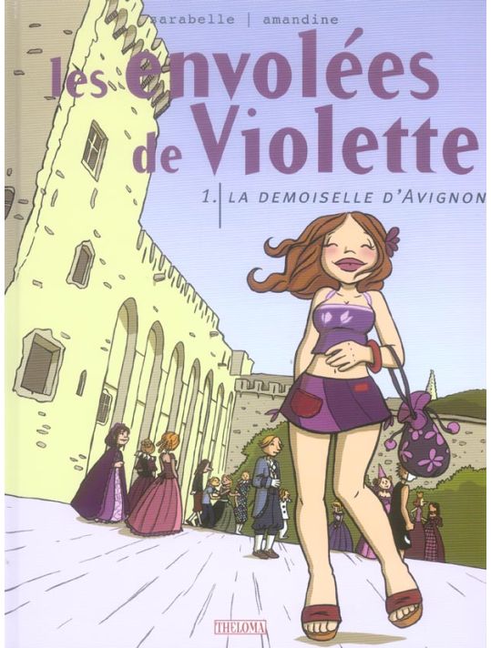 les envolées de violette tome 1 - la demoiselle d'avignon main product photo