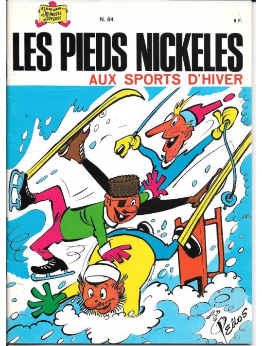 Les Pieds Nickelés (3e série) (1946-1988) tome 64 - Les Pieds Nickelés aux sports d'hiver main product photo