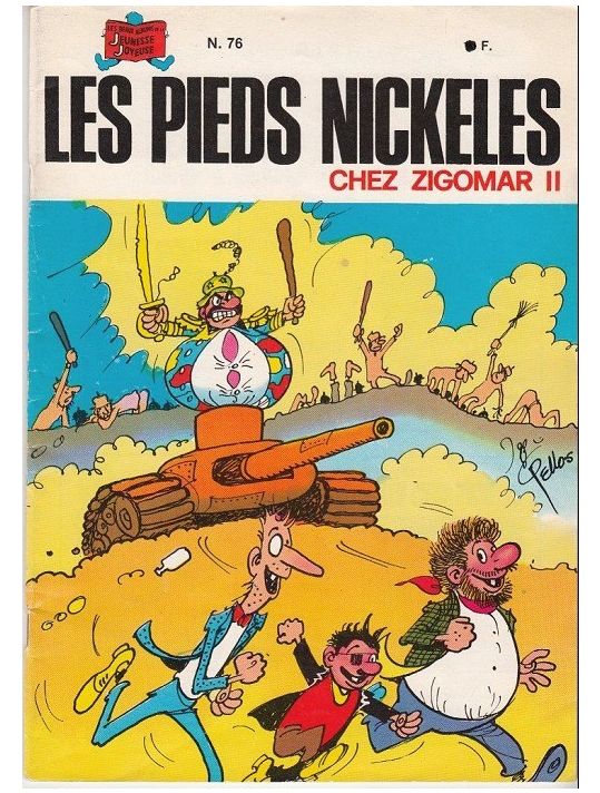 Les Pieds Nickelés (3e série) (1946-1988) tome 76 - Les Pieds Nickelés chez Zigomar II main product photo