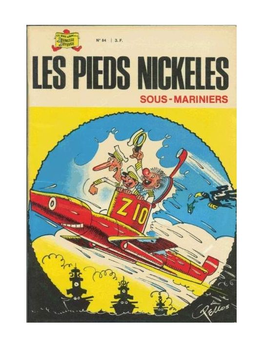 Les Pieds Nickelés (3e série) (1946-1988) tome 84 - Les Pieds Nickelés sous-mariniers main product photo