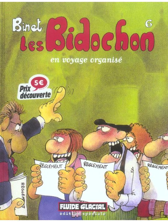 Les bidochon tome 6 - en voyage organisé main product photo