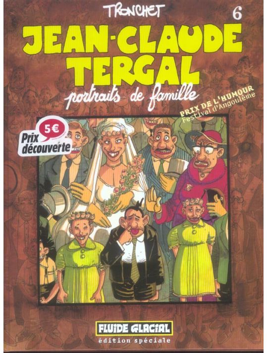 Jean-Claude Tergal tome 6 - portraits de famille main product photo