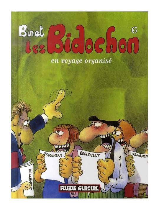 les bidochon tome 6 - en voyage organisé - petit format main product photo