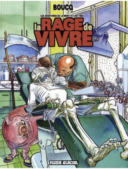 les aventures de la mort et lao-tseu tome 1 - la rage de vivre main product photo