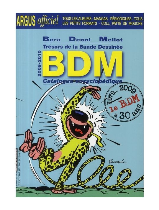 trésors de la bande dessinée ; b.d.m catalogue encyclopédique (édition 2009-2010) main product photo