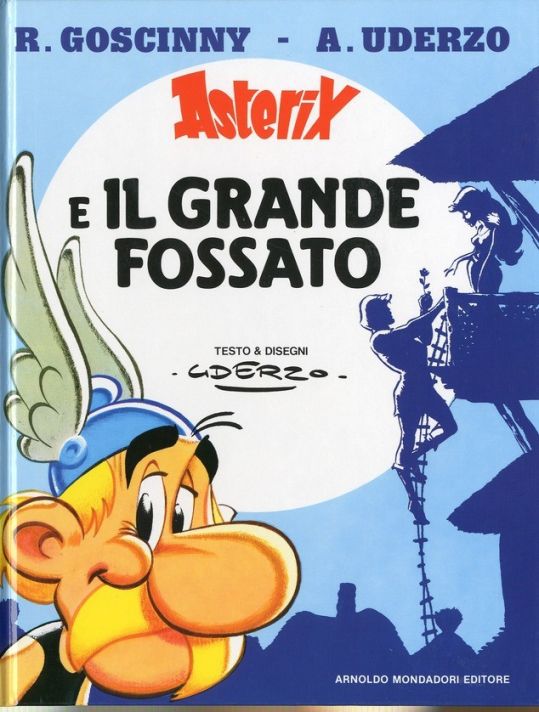astérix tome 25 - le grand fossé (en italien) main product photo