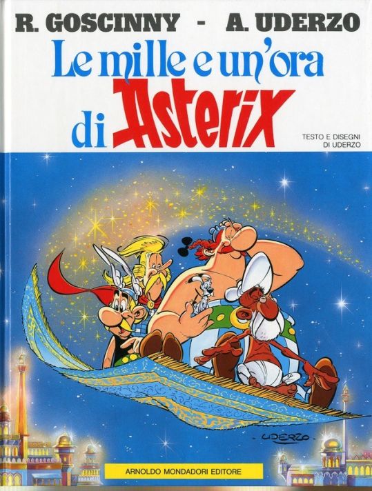 astérix tome 28 - astérix chez rahazade (en italien) main product photo