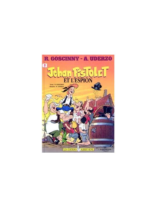 jehan pistolet tome 3 - jehan pistolet et l'espion main product photo