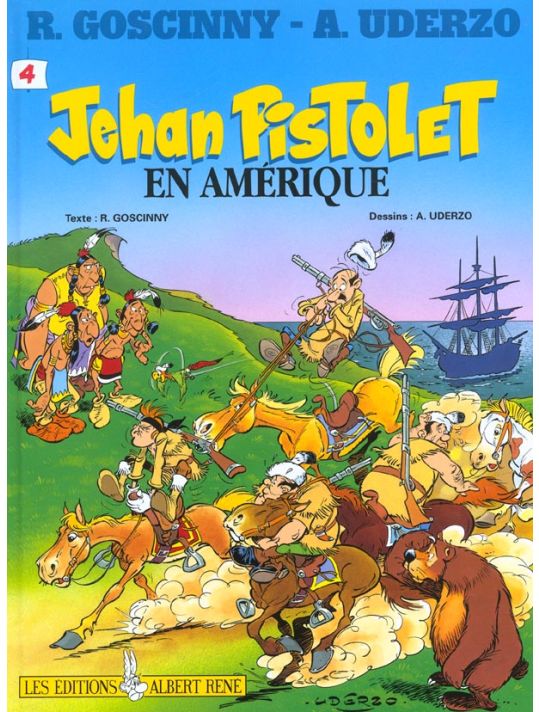 jehan pistolet tome 4 - jehan pistolet en amerique main product photo