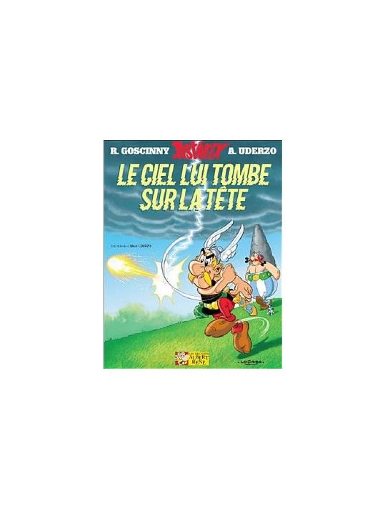 astérix tome 33 - le ciel lui tombe sur la tête (luxe) main product photo