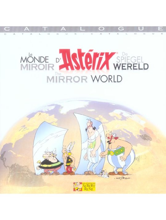 astérix ; le monde miroir d'astérix ; catalogue main product photo