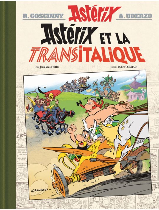 Astérix - édition de luxe tome 37 - Astérix et la Transitalique main product photo