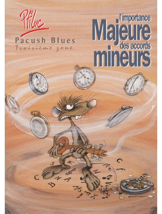 pacush blues tome 3 - troisième zone : l'importance majeure des accords mineurs main product photo
