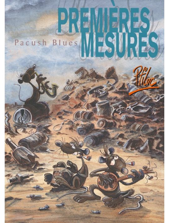 pacush blues tome 1 - premières mesures main product photo