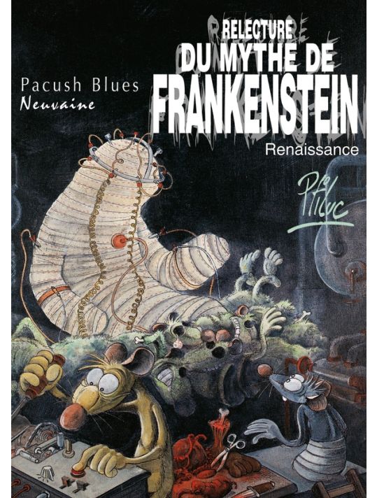 pacush blues tome 9 - neuvaine : relecture du mythe de frankenstein renaissance main product photo