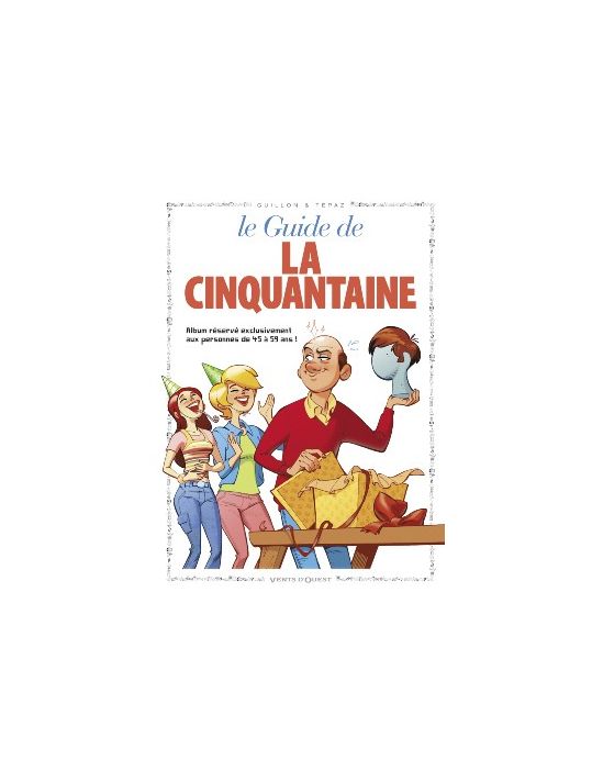 les guides en bd tome 6 - le guide de la cinquantaine main product photo