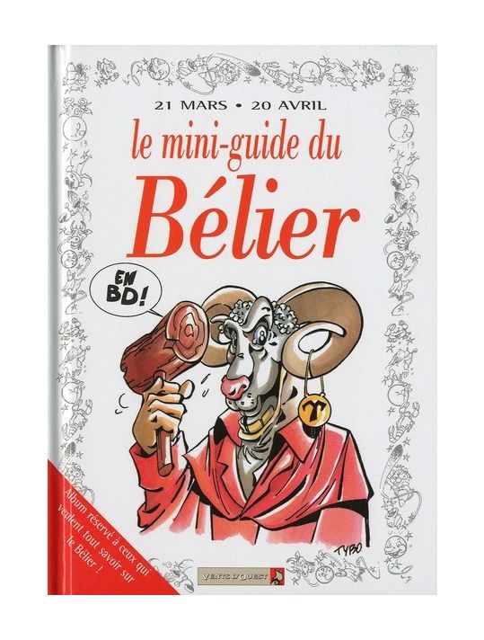 les mini-guides en bd tome 5 - le mini-guide astro du bélier main product photo