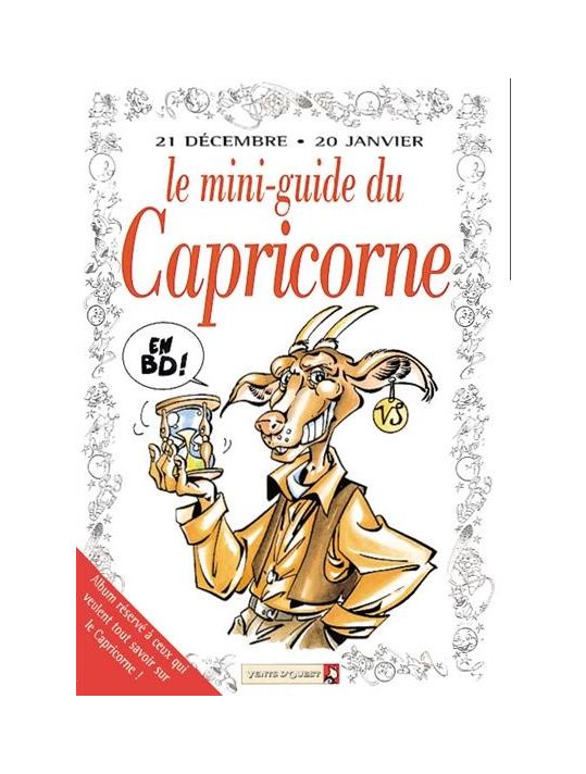 Les Mini-guides En BD Tome 16 ; Le Mini-guide Astro Du Capricorne main product photo
