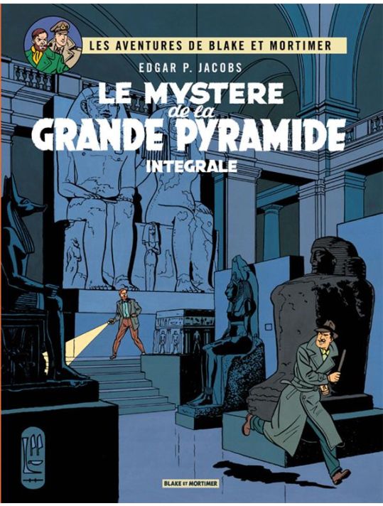 Blake et Mortimer - le mystère de la grande pyramide tome 1 et tome 2 main product photo