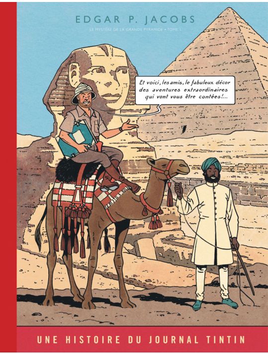 Blake et Mortimer tome 4 - Le mystère de la grande pyramide I (version journal Tintin) main product photo
