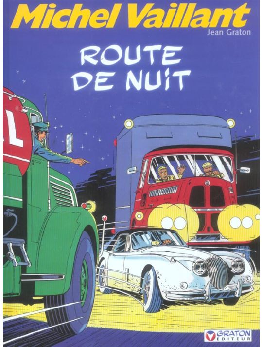 michel vaillant tome 4 - route de nuit main product photo