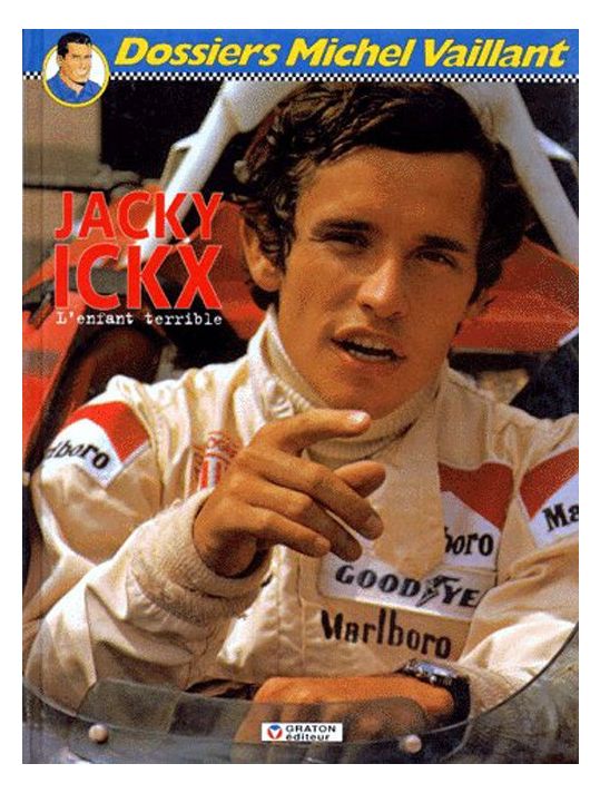 dossiers michel vaillant tome 2 - jacky ickx - l'enfant terrible main product photo