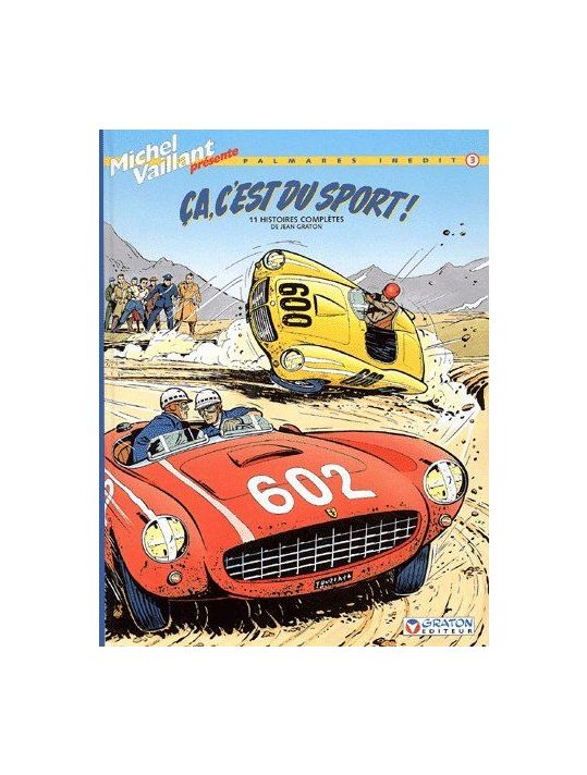 michel vaillant - palmarès inédit tome 3 - ça, c'est du sport ! main product photo