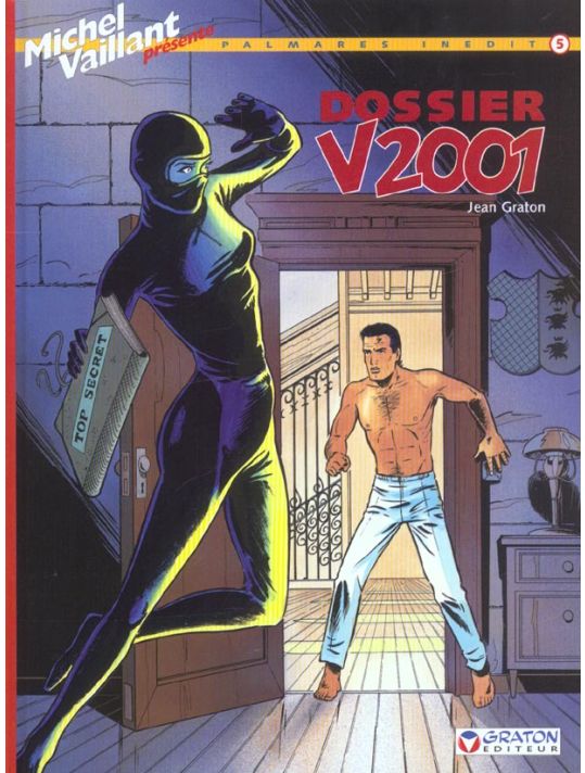 michel vaillant - palmarès inédit tome 5 - dossier v2001 main product photo