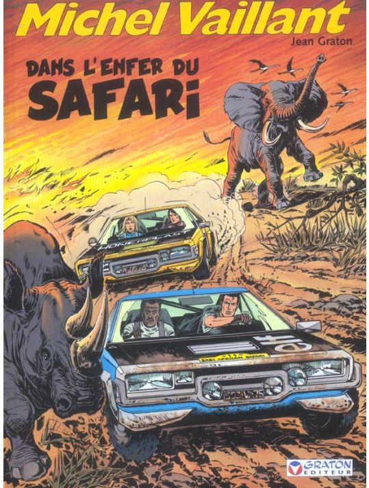 Michel vaillant tome 27 - dans l'enfer du safari main product photo