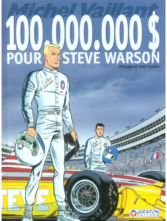 michel vaillant tome 66 - 100 000 000 $ pour steve warson main product photo