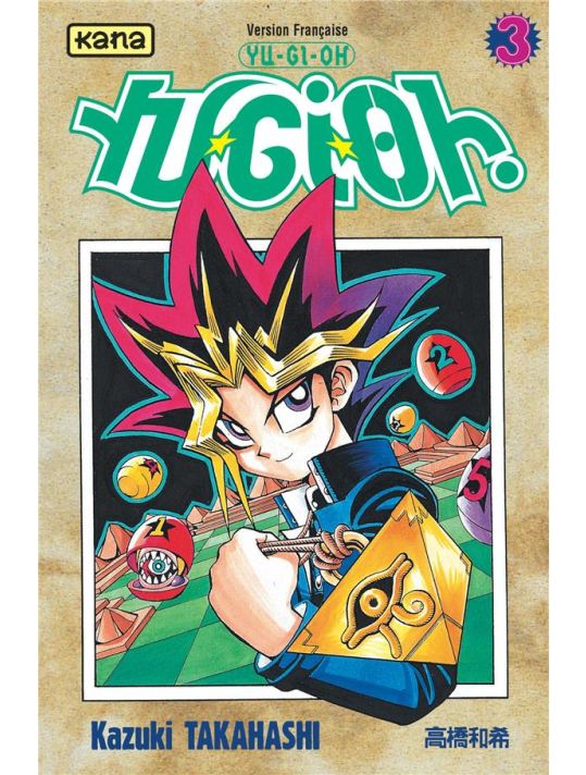 yu-gi-oh tome 3 main product photo