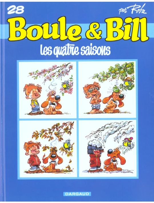 boule et bill tome 28 - les quatre saisons main product photo