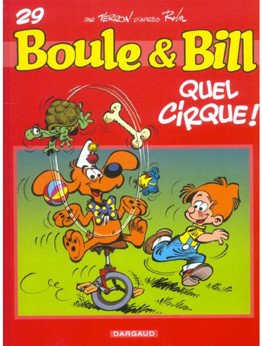 boule et bill tome 29 - quel cirque! main product photo