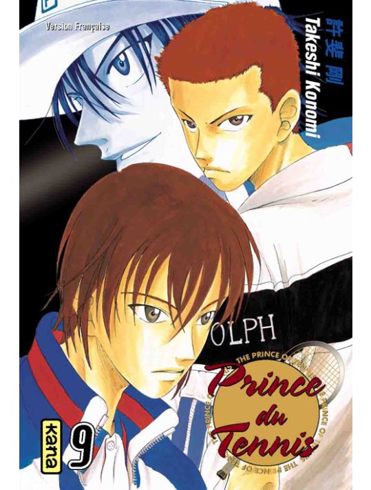 prince du tennis tome 9 main product photo