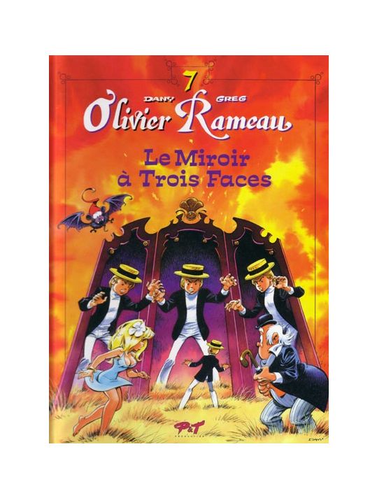 olivier rameau tome 7 - le miroir à trois faces main product photo