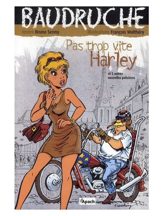 Baudruche tome 1 - pas trop vite, harley main product photo