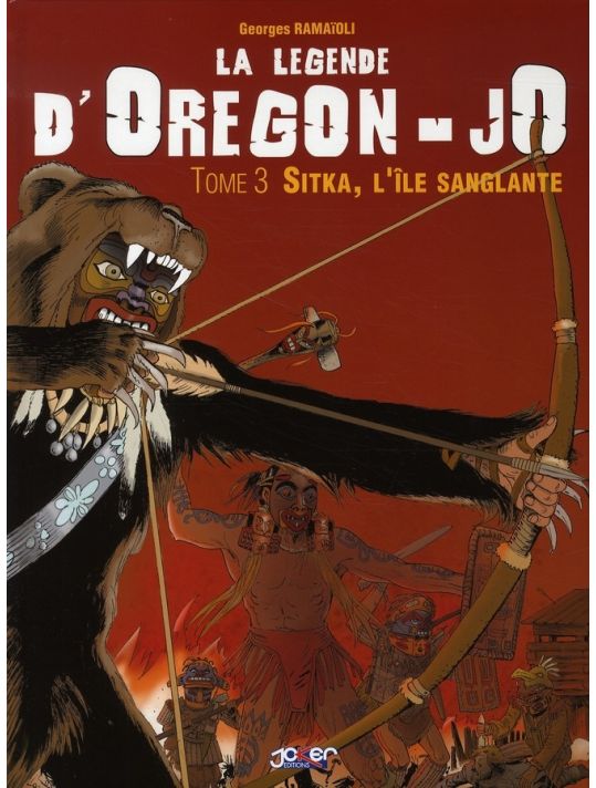la légende d'oregon-jo tome 3 - sitka, l'île sanglante main product photo