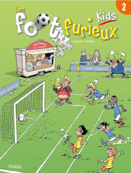 Les foot furieux kids tome 2 main product photo