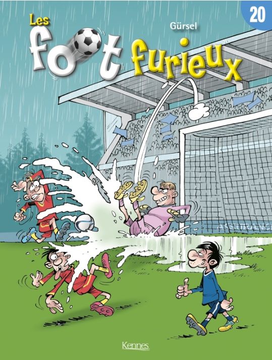 Les foot furieux tome 20 main product photo