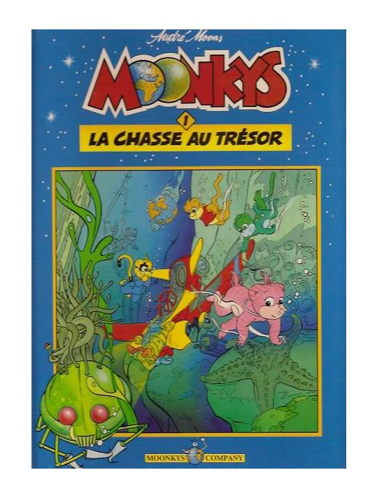 Moonkys tome 1 - La chasse au trésor main product photo