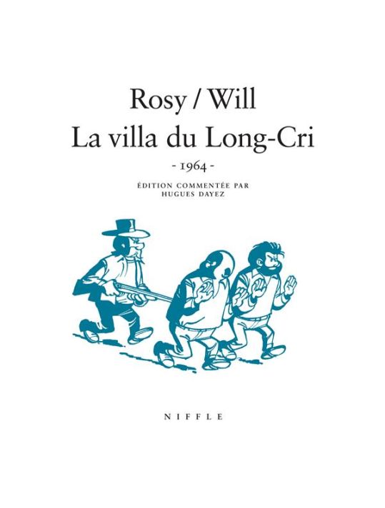 Tif et Tondu : La villa du long-cri main product photo