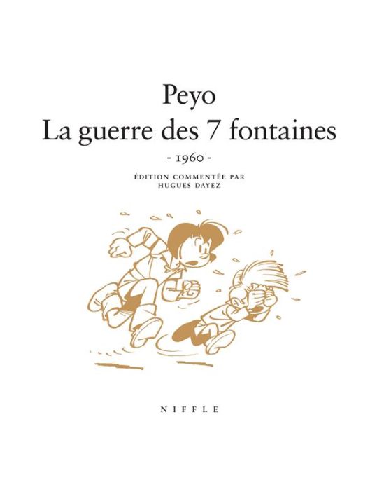 la guerre des 7 fontaines - 1960 main product photo